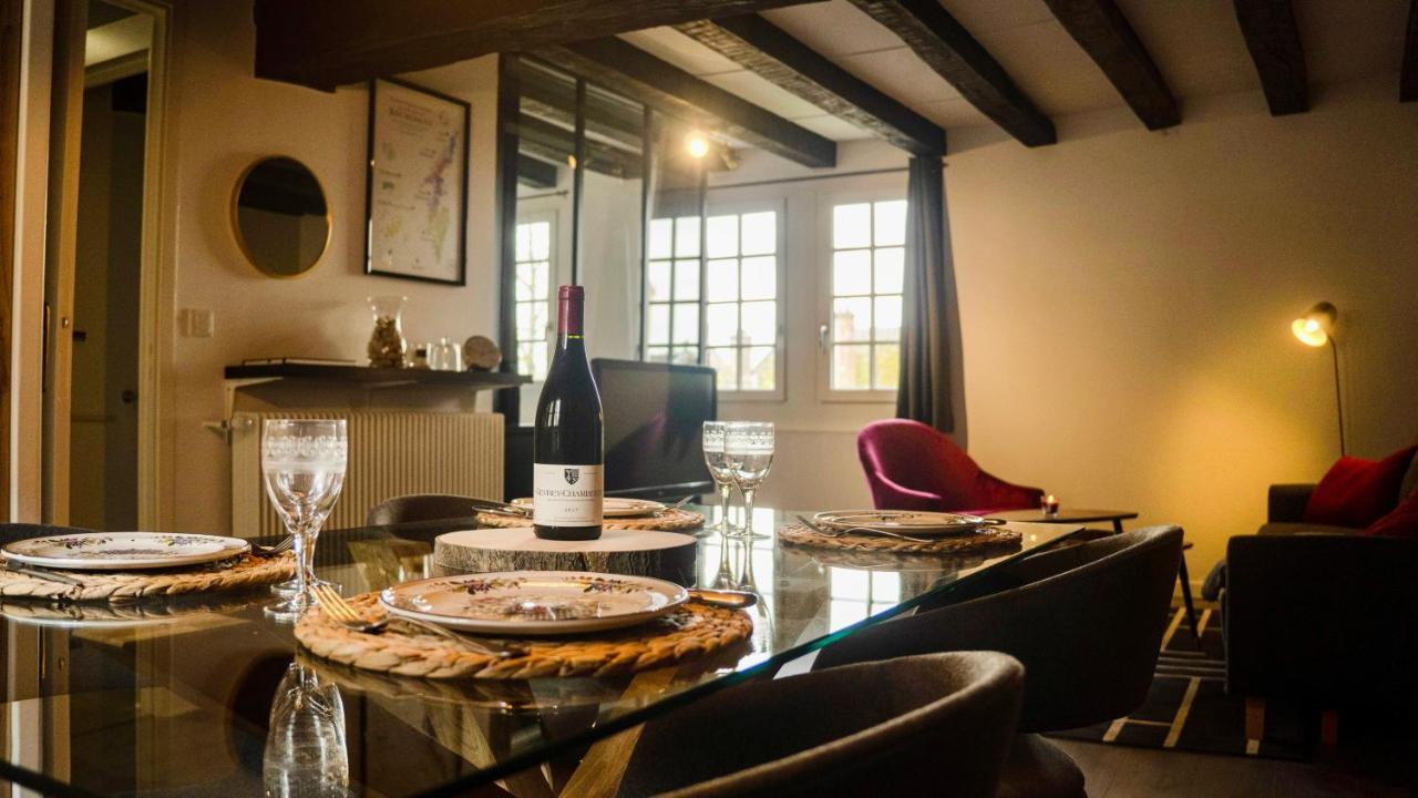 Le Sommelier Chalon - Meuble De Tourisme 2 Etoiles Apartment ภายนอก รูปภาพ